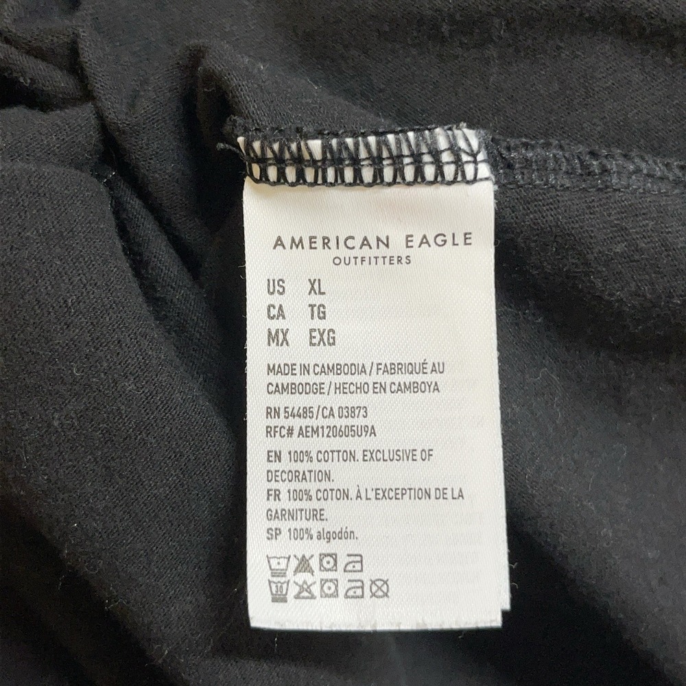 American Eagle Mens T-Shirt LOT OF 2 Standard Fit Short Sleeve XL Soft Logo - Picture 14 of 16